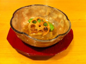 焼き胡麻豆腐